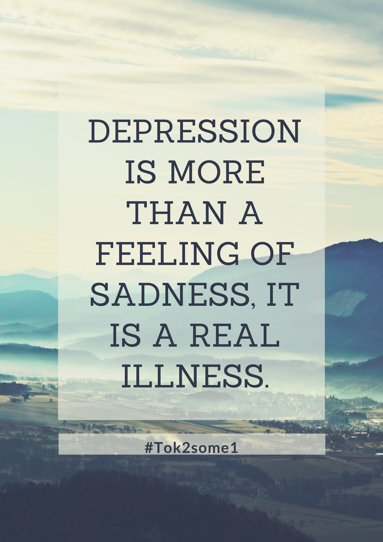Depression is a real illness