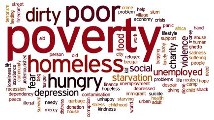 Poverty, the foe that plunges us into depression